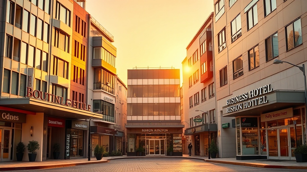 סוגי בתי המלון בראשון לציון