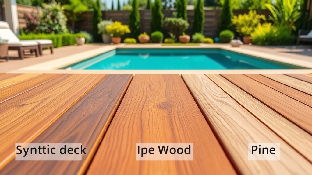 דק סינטטי, איפאה או אורן – מה עדיף בראשון לציון