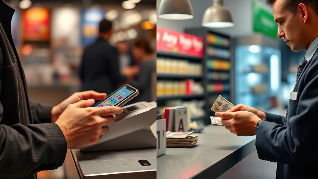 טבלת השוואה – אמצעי תשלום דיגיטלי מול מזומן