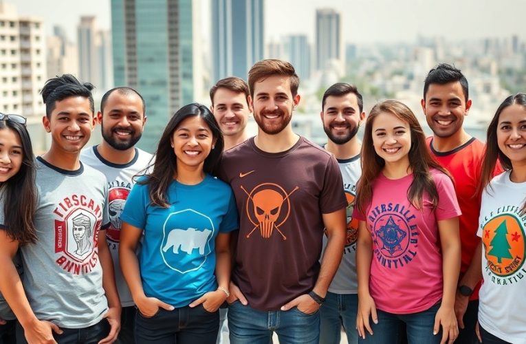 הדפסה על חולצות חולון – למה כל עסק, קבוצה או אירוע חייבים את זה (ואיך עושים את זה נכון)