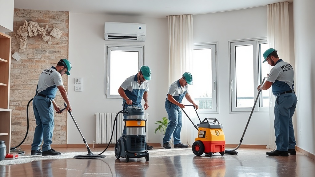 שלבי הניקיון אחרי שיפוץ – מה באמת קורה בשטח?